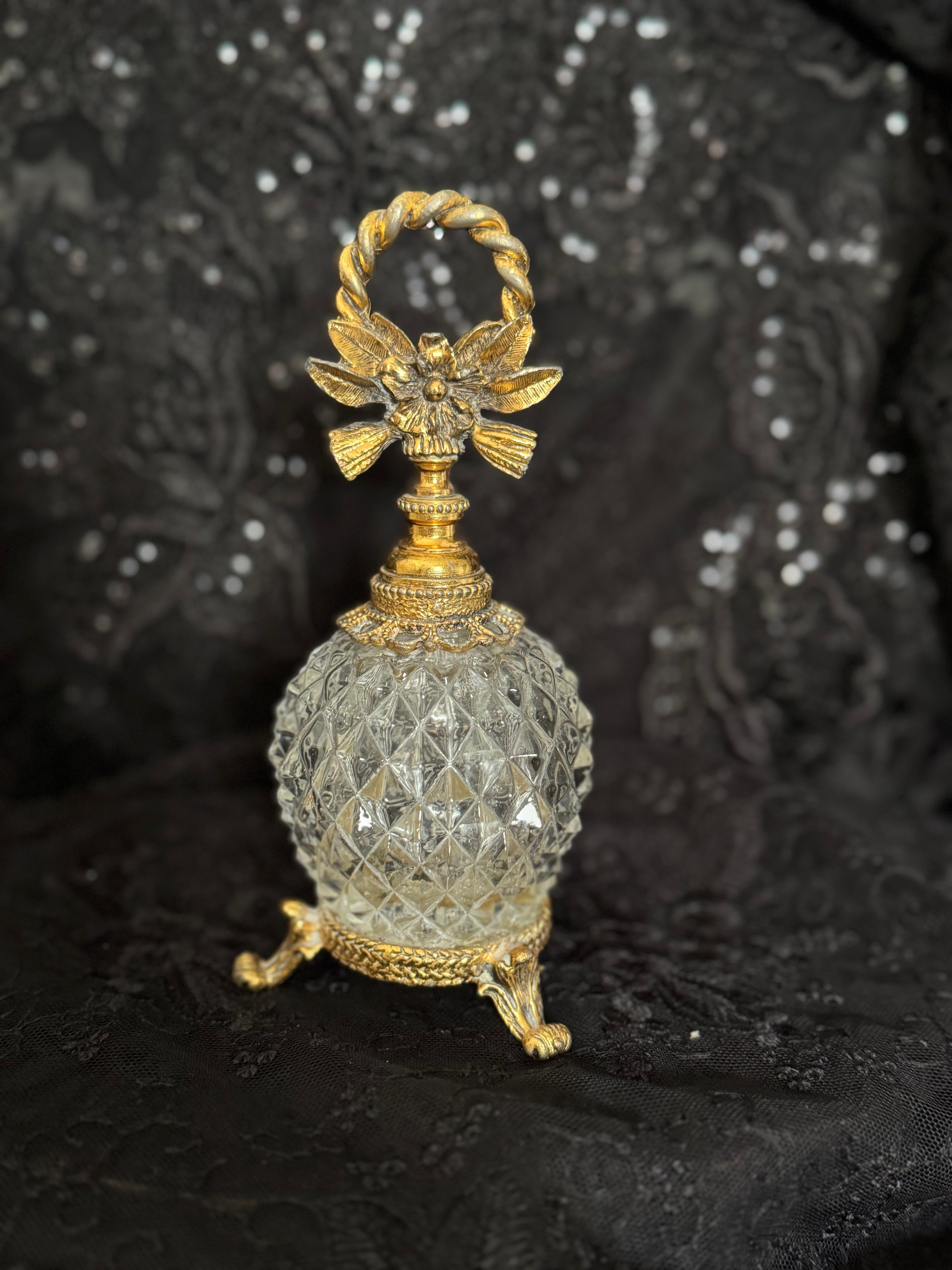 Ormolu perfume bottle