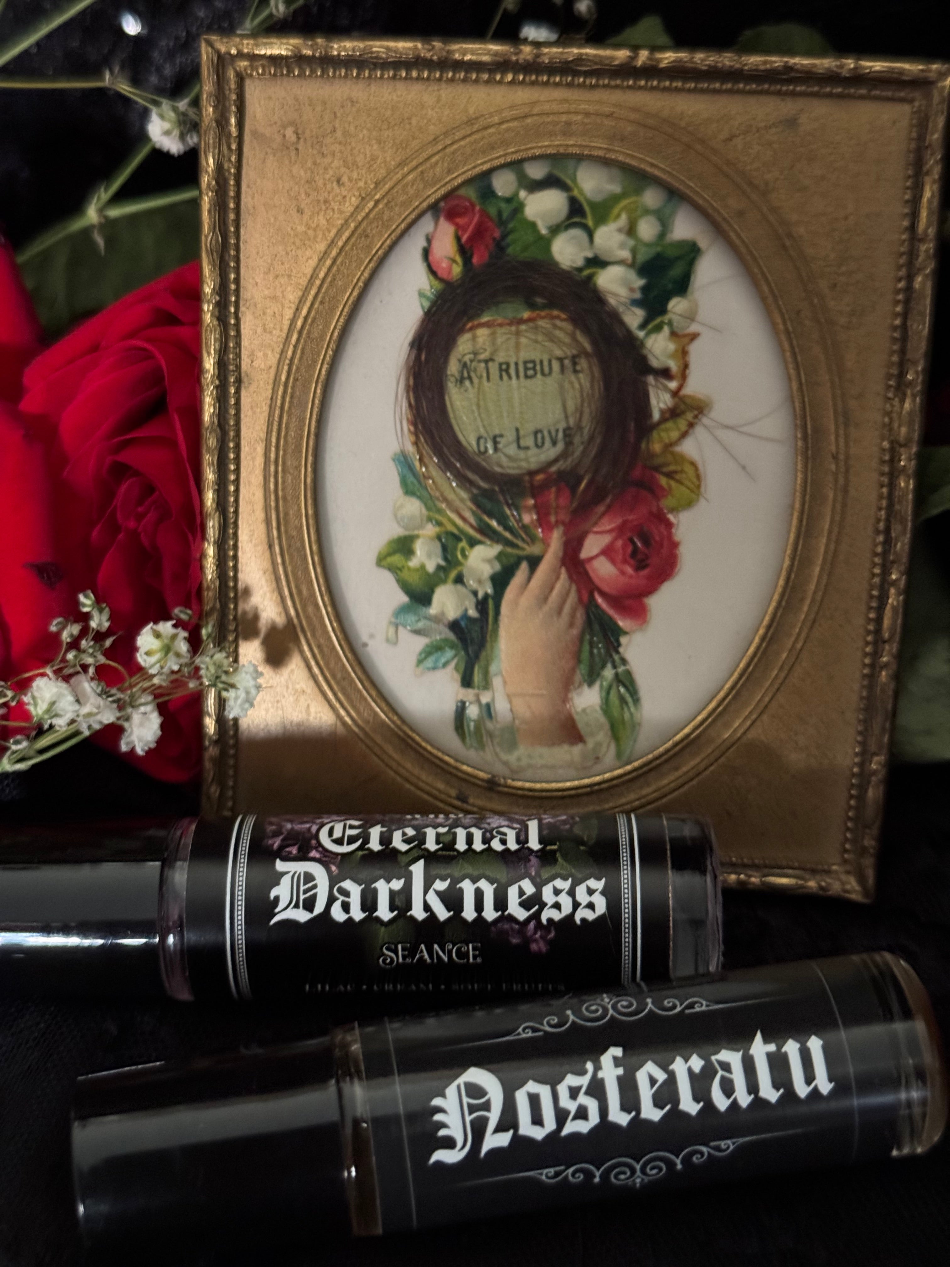 Eternal Darkness perfume oil (lilac, cream, soft fruits)