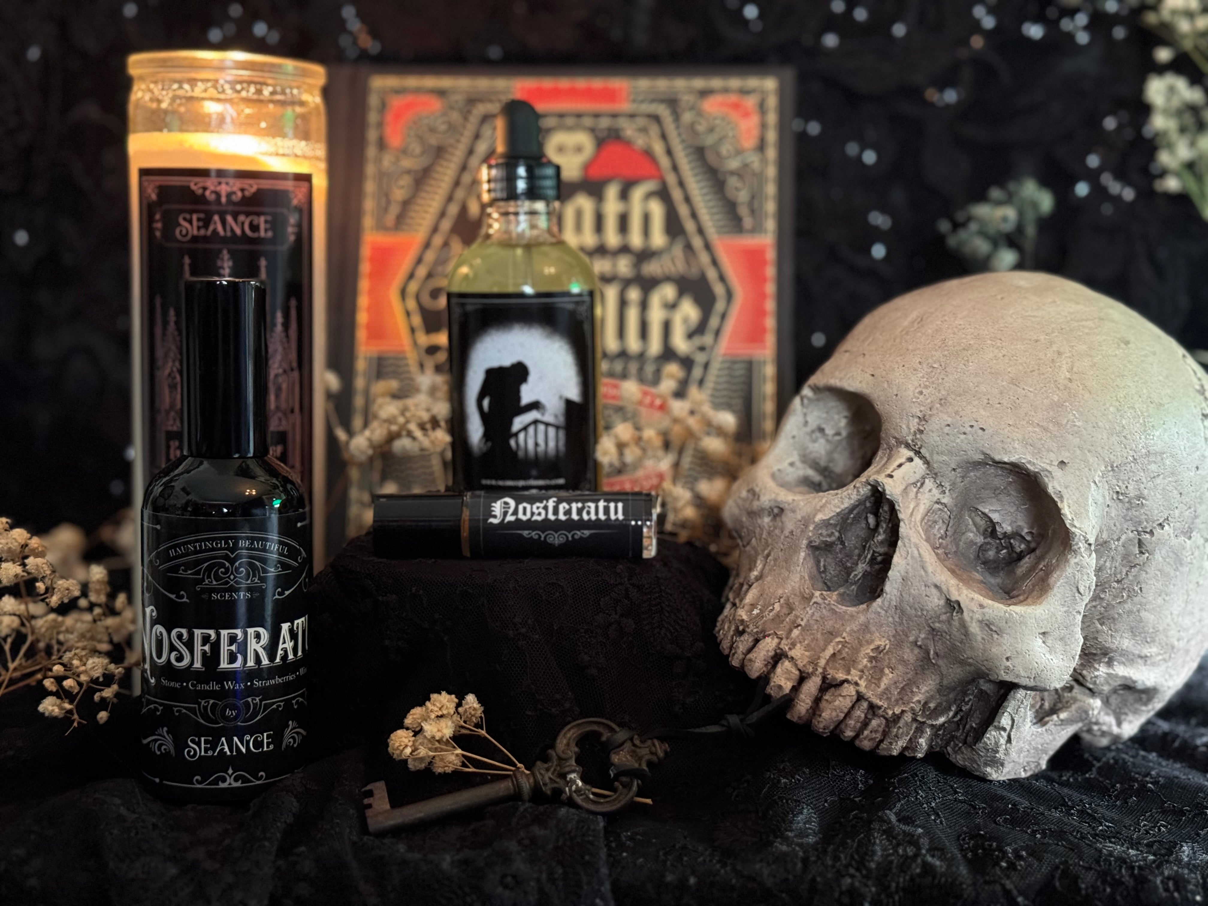 Nosferatu Spray (incense, stone, wine and roses)