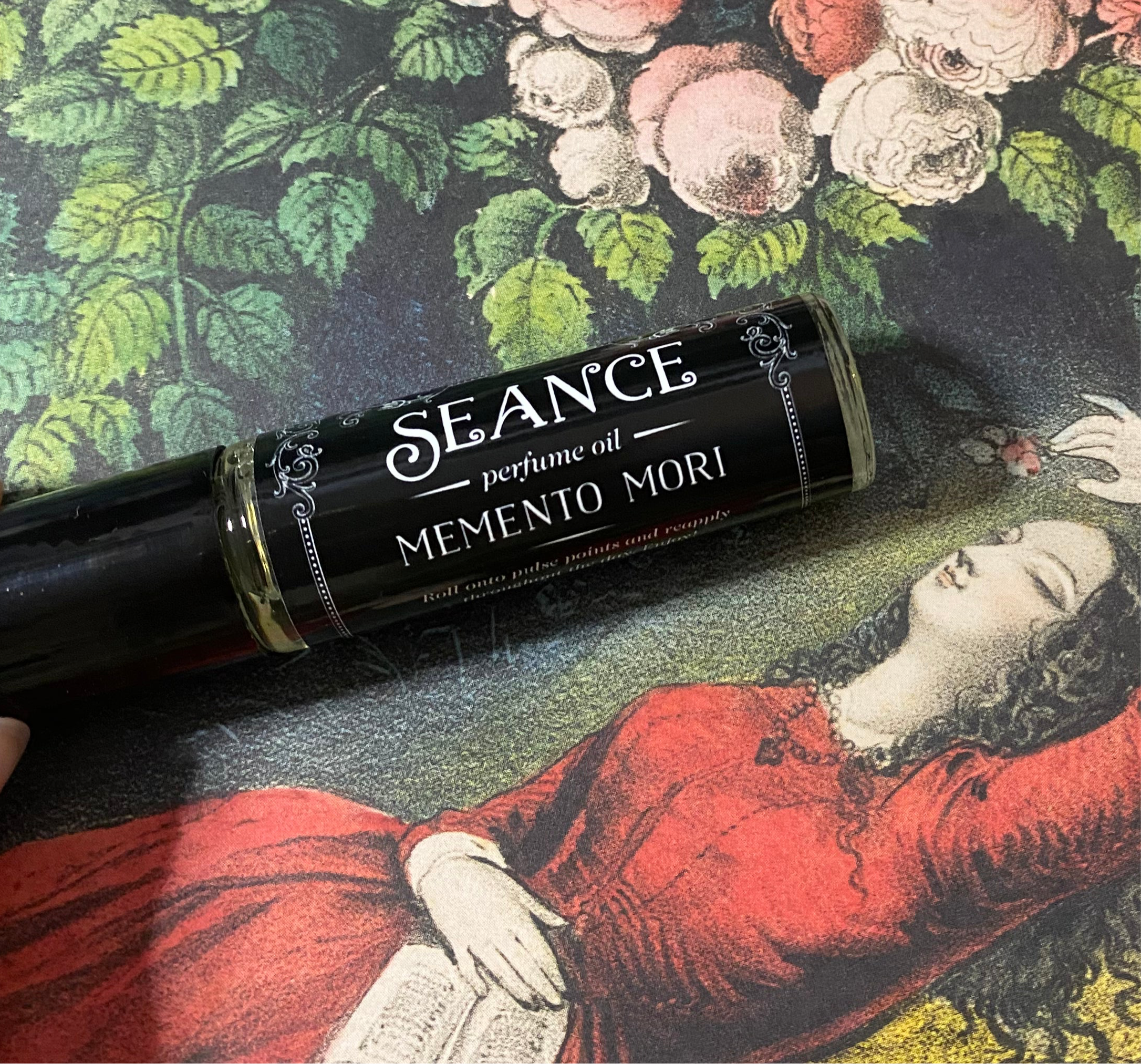 Memento Mori perfume oil (incense and rose)