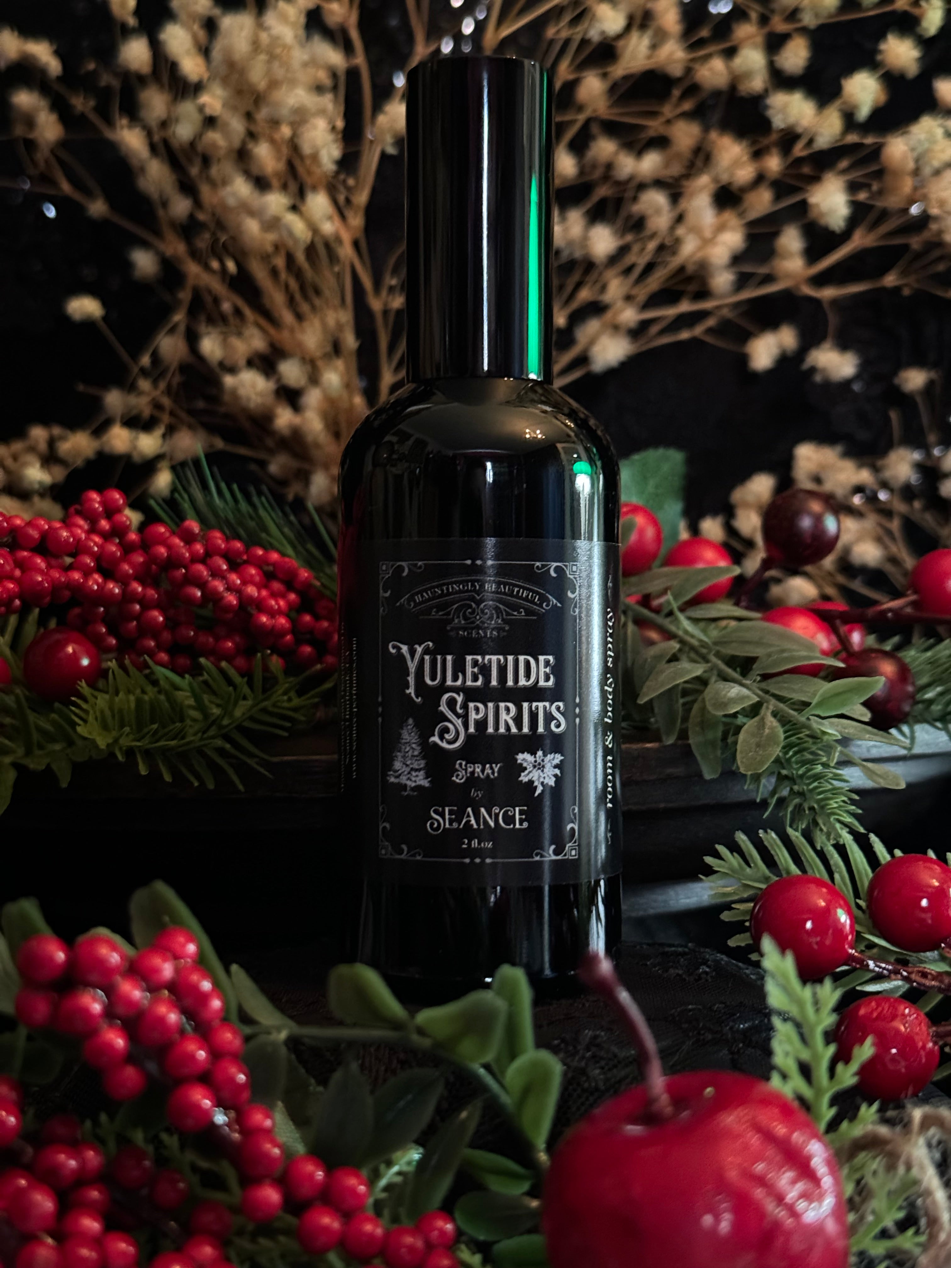 Yuletide Spirits (apples, spices, berries, mulled wine, fir)