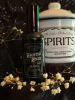 Haunted House Spray- the scent of a Victorian home.  (butterscotch, oak, dusty carpet)