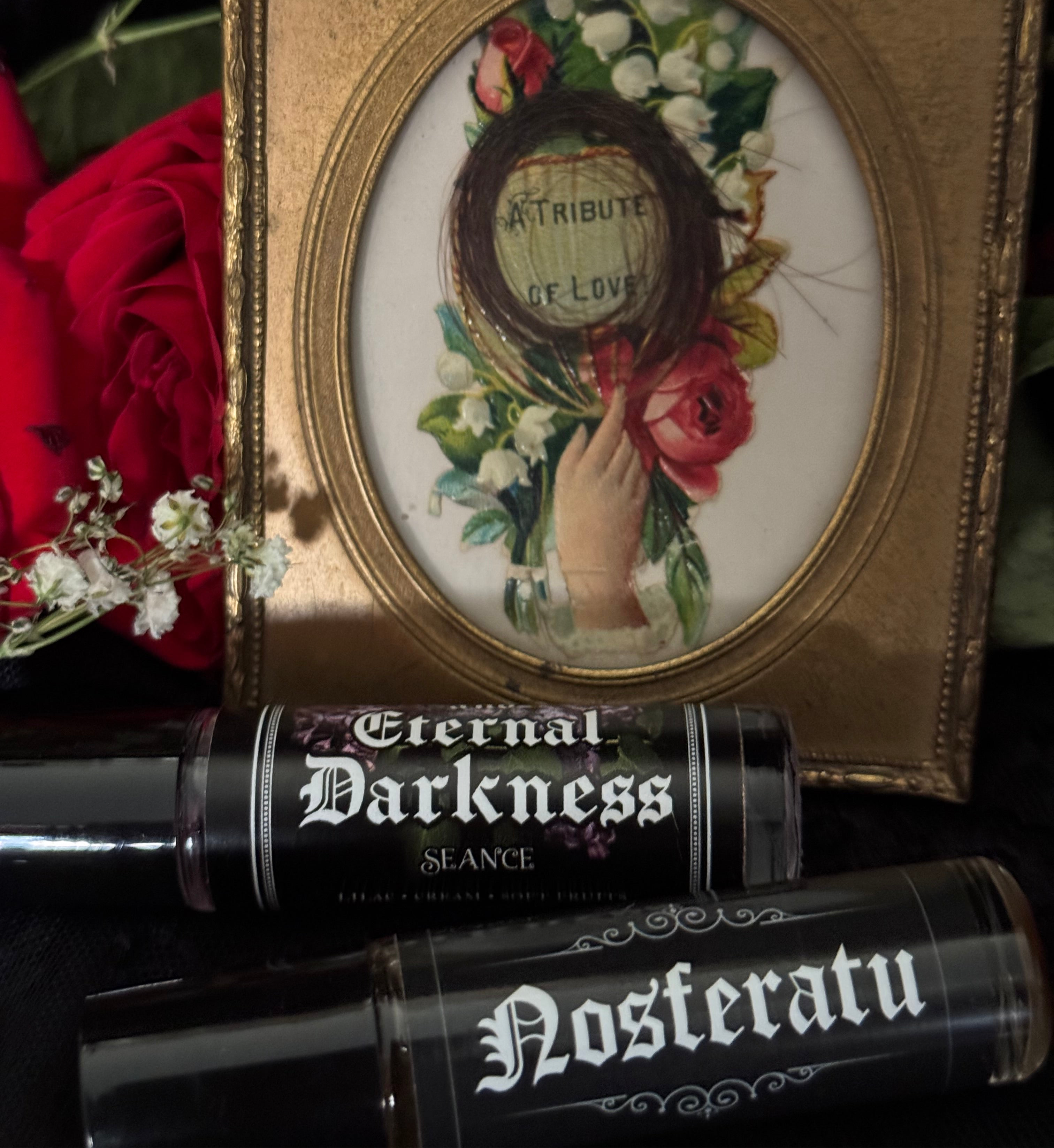 Eternal Darkness perfume oil (lilac, cream, soft fruits)