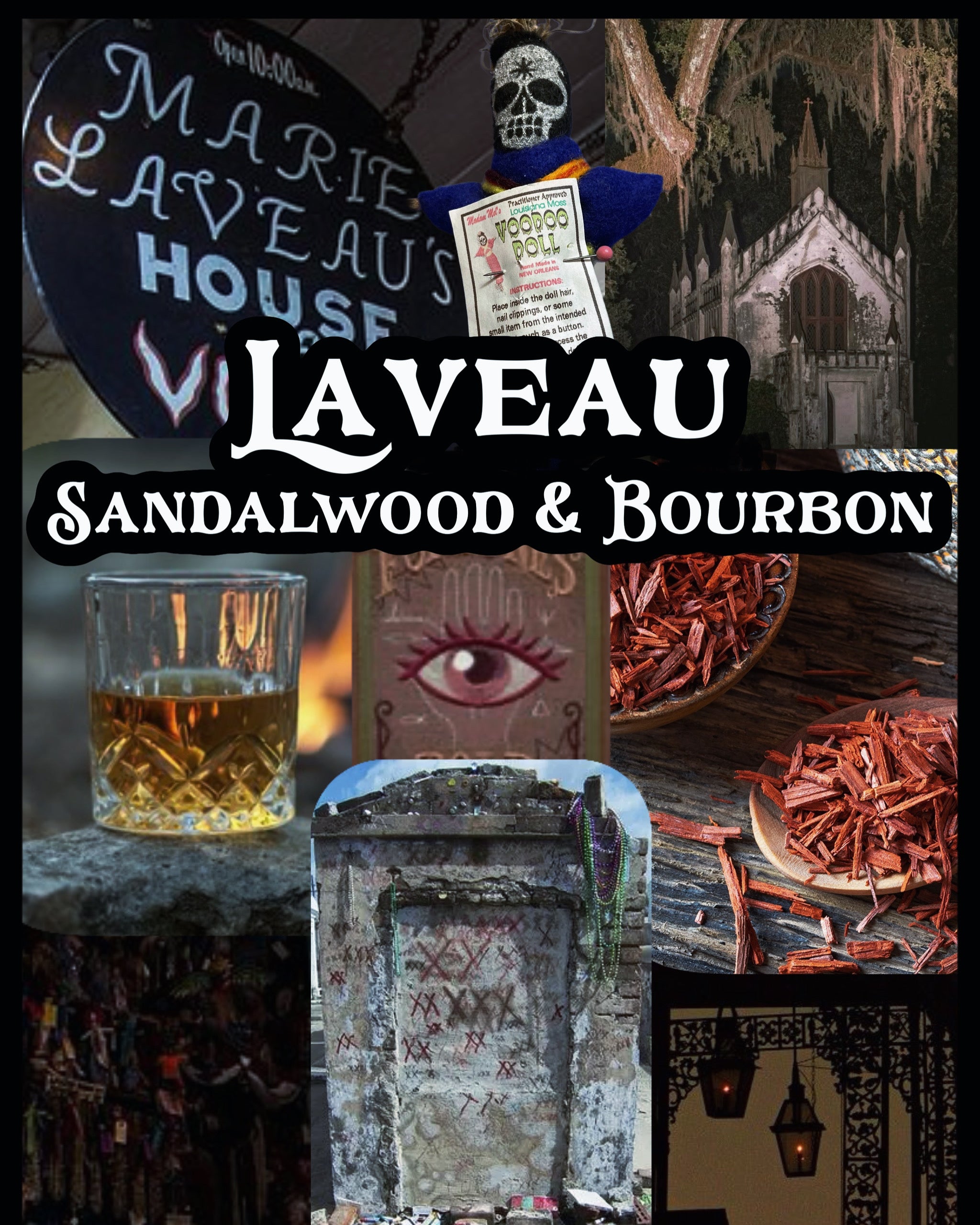 Laveau perfume oil (sandalwood, bourbon)