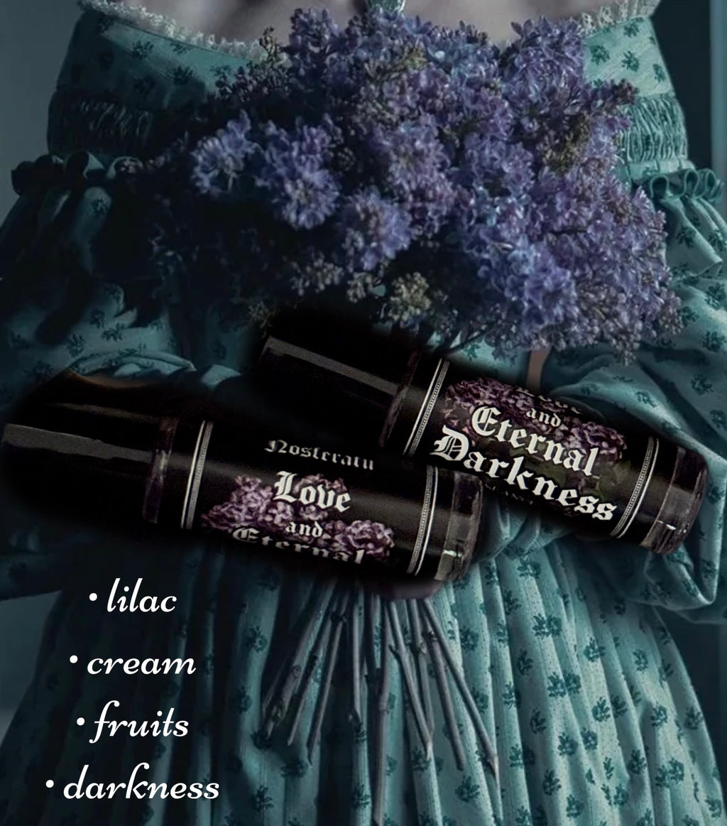 Eternal Darkness perfume oil (lilac, cream, soft fruits)