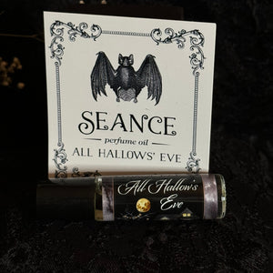 All Hallows' Eve perfume oil (candy corn, fall leaves)