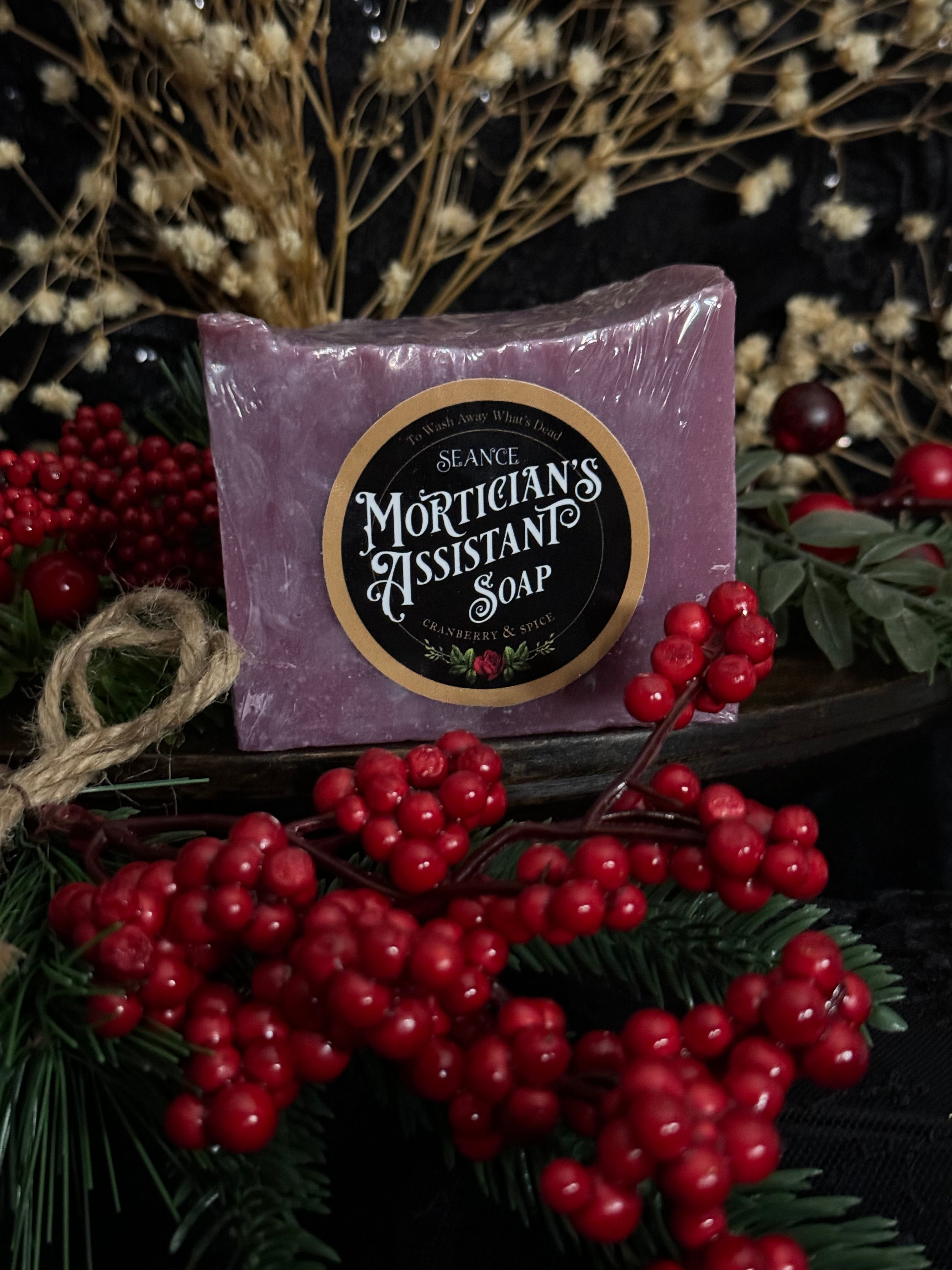 Morticians Assistant Holiday Soap