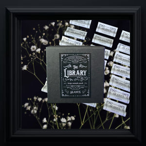 The Library- large sample pack (all current scents)