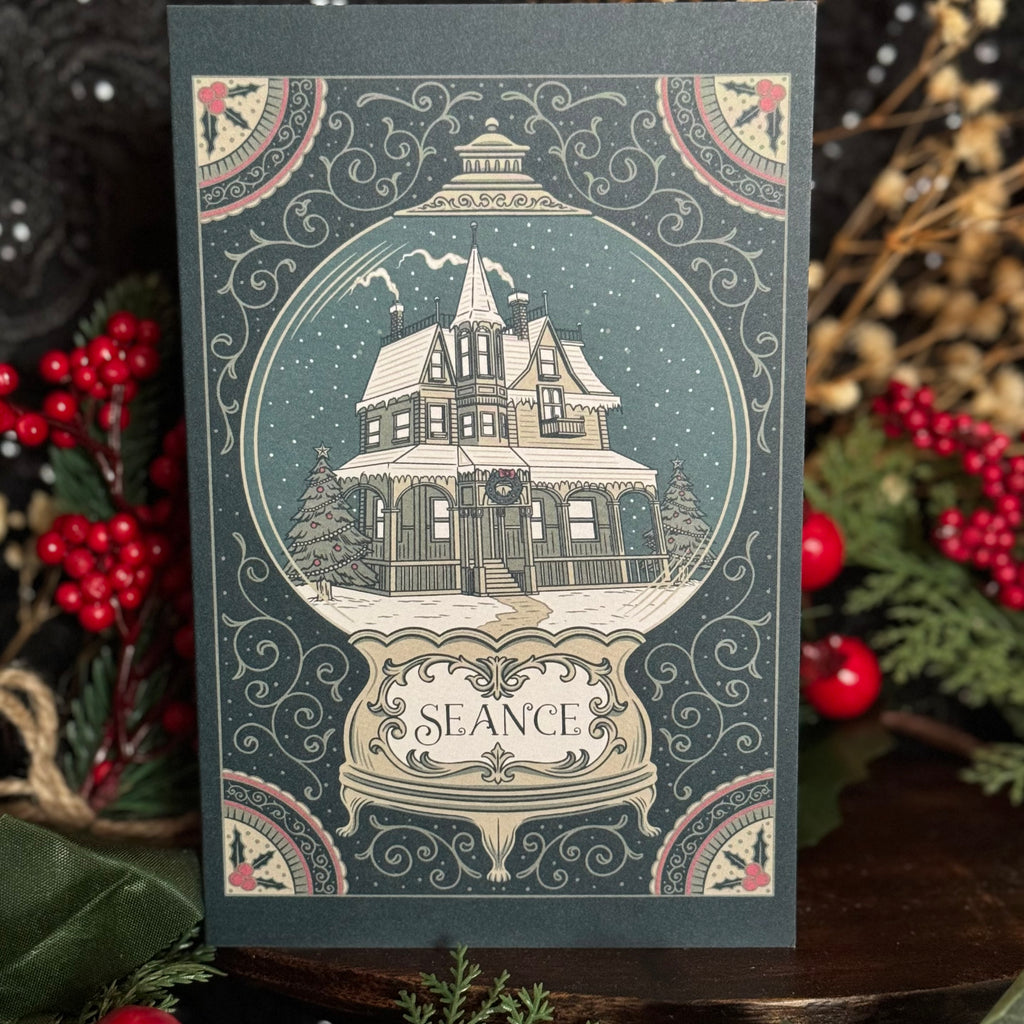 Victorian House holiday card set