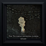 The Victorian Mourning Flower Rosary