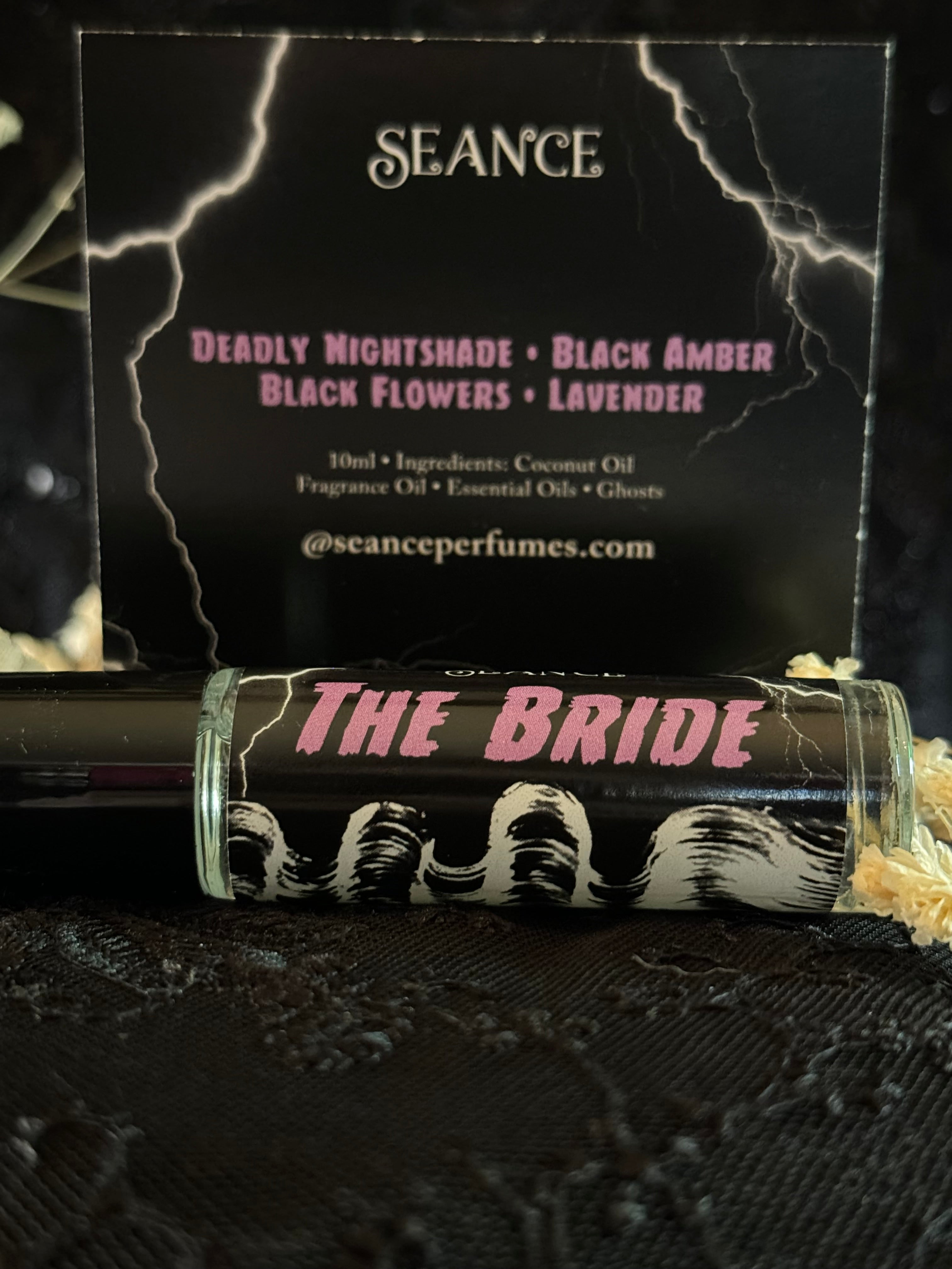 The Bride perfume oil (lavender, black amber)