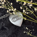 At Rest Mourning Heart Necklace