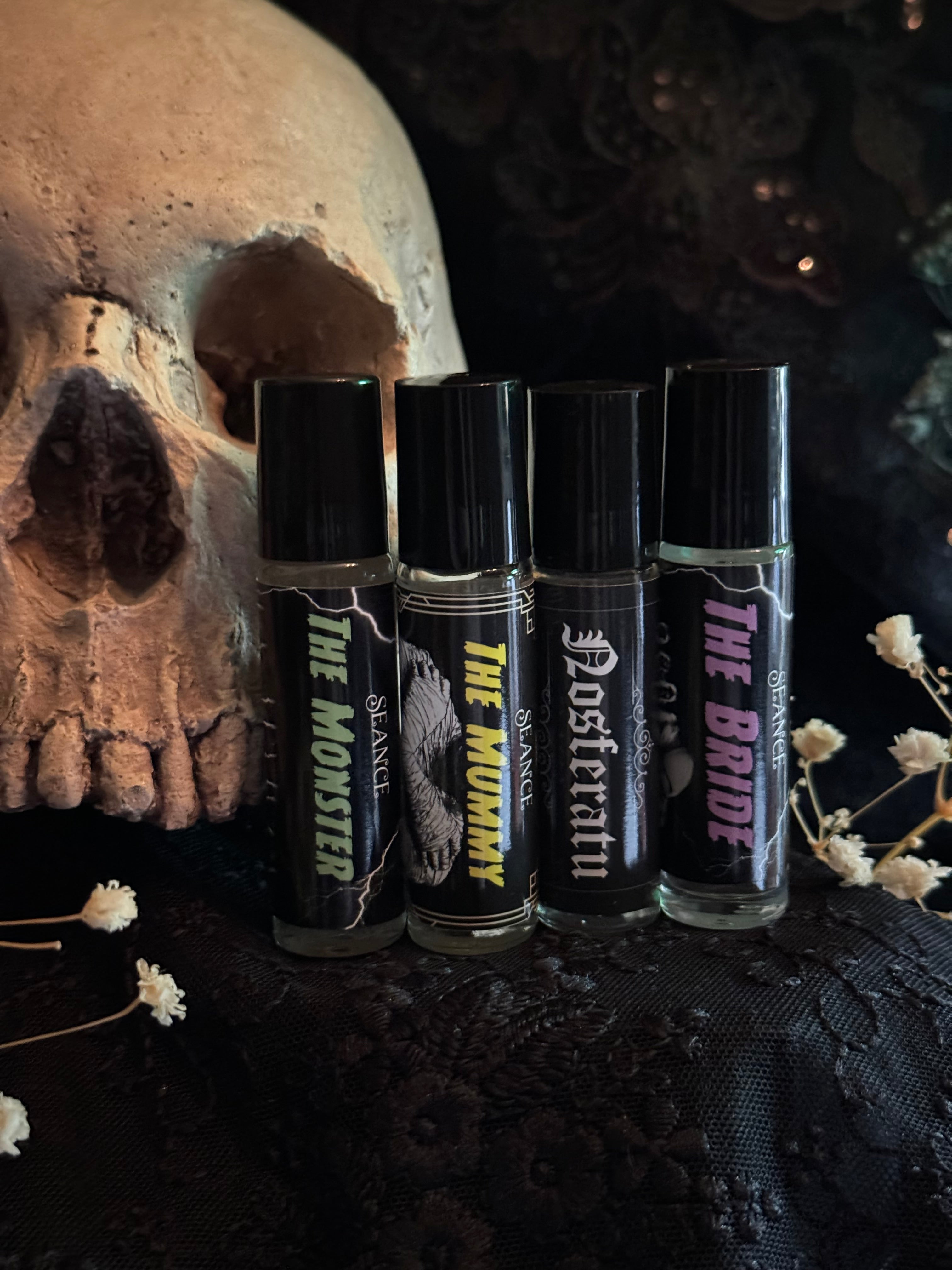 The Monster perfume oil (rain, clove, sandalwood)