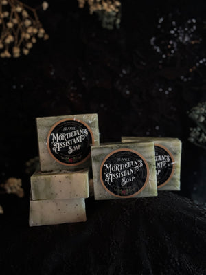 Morticians Assistant Soap- SEA GRASS & POPPYSEED