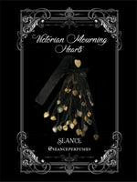 At Rest Mourning Heart Necklace