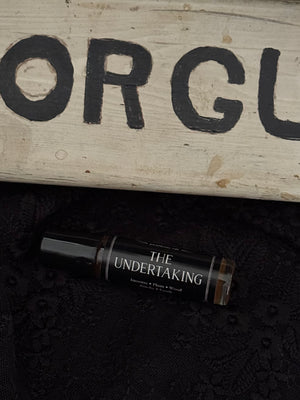 The Undertaking perfume oil (plum, wood, smoke)