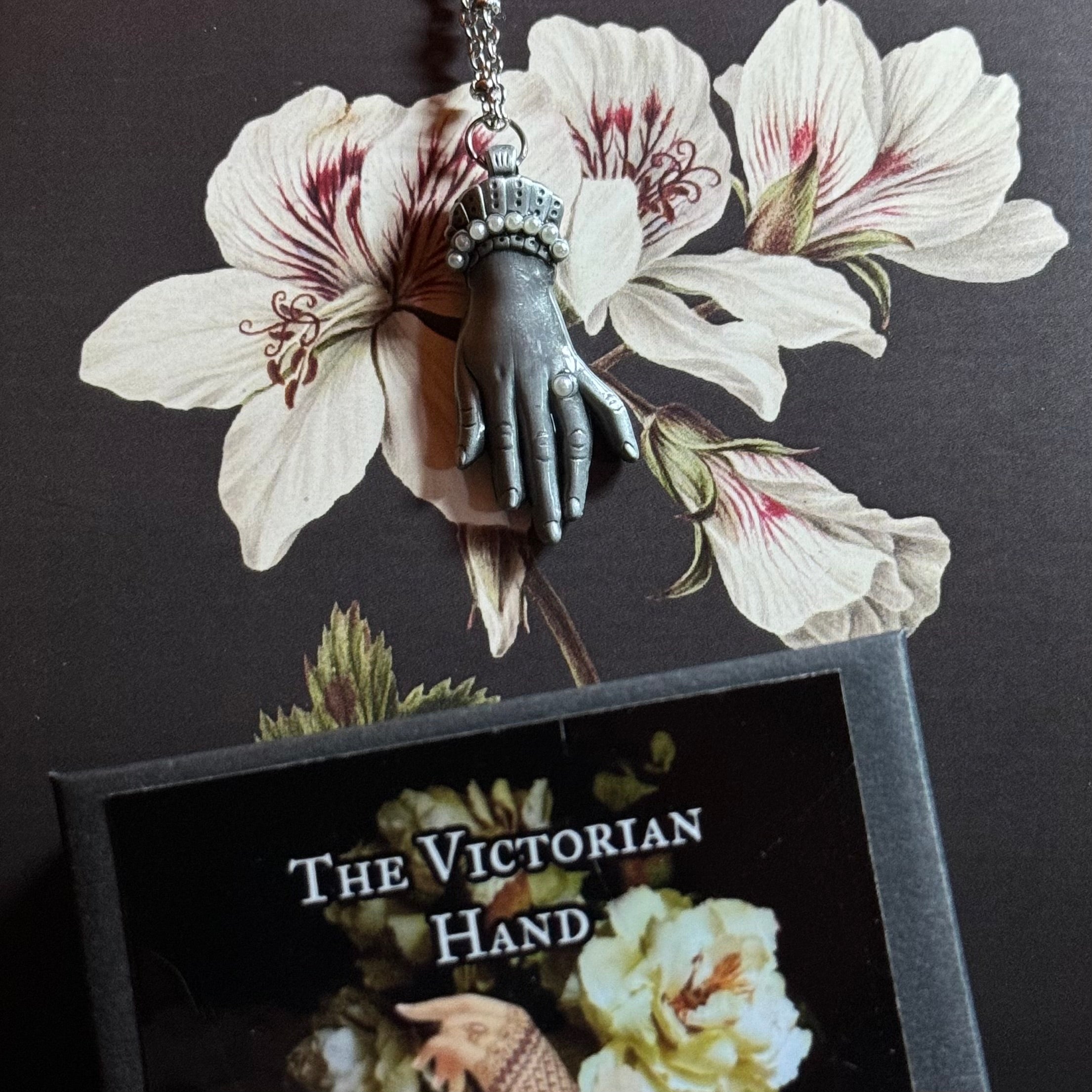 Victorian Hand necklace