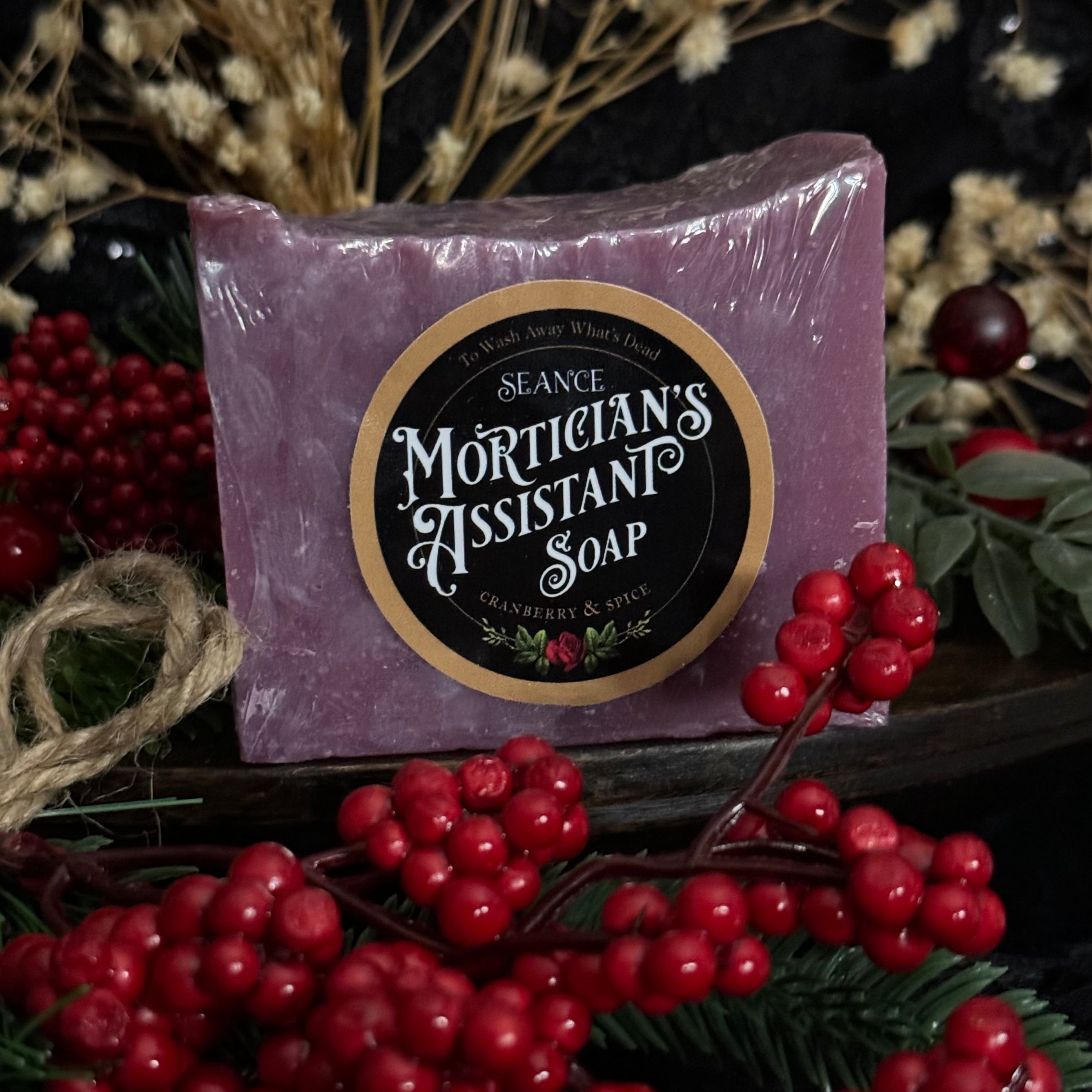 Morticians Assistant Holiday Soap