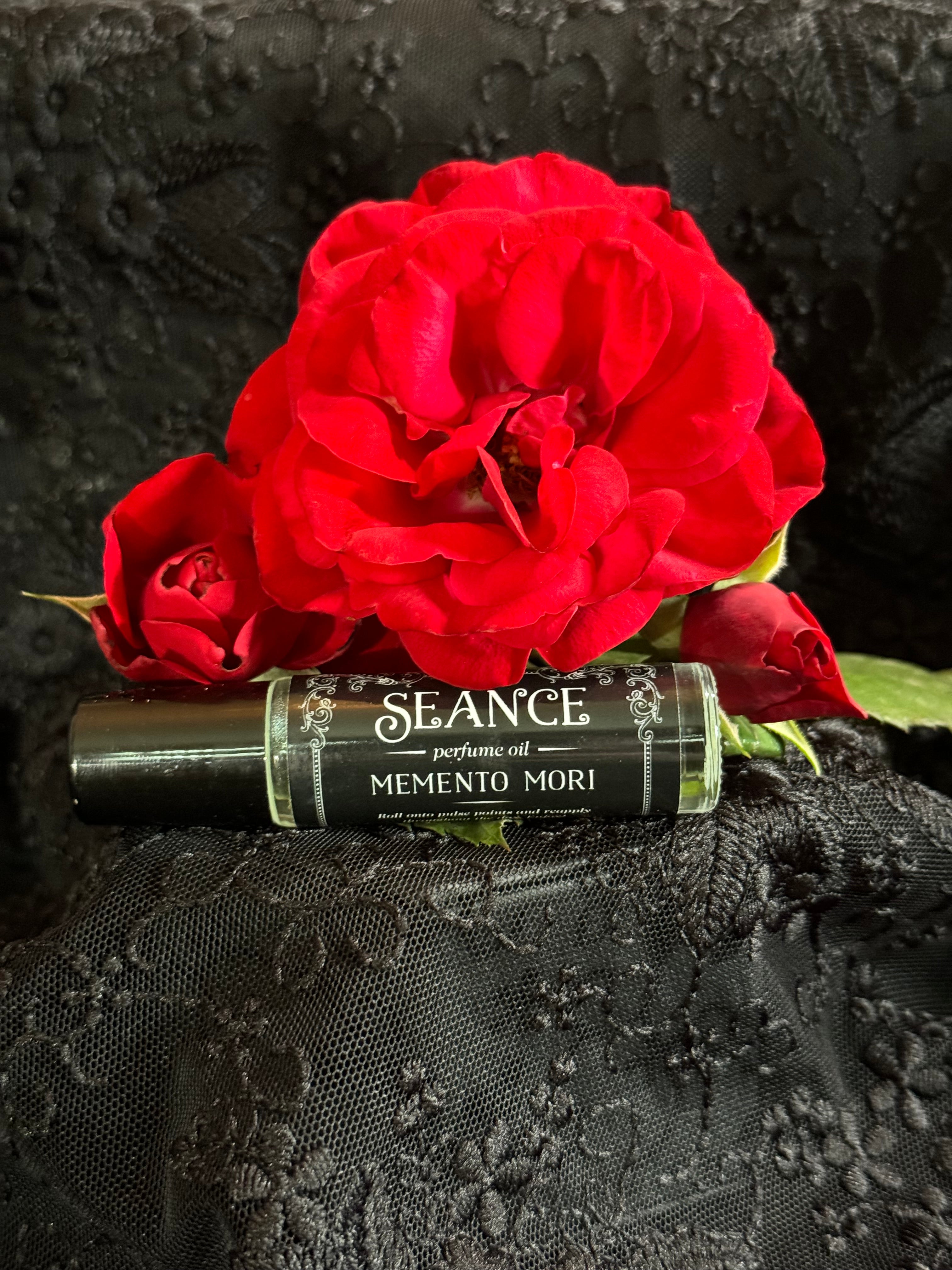 Memento Mori perfume oil (incense and rose)