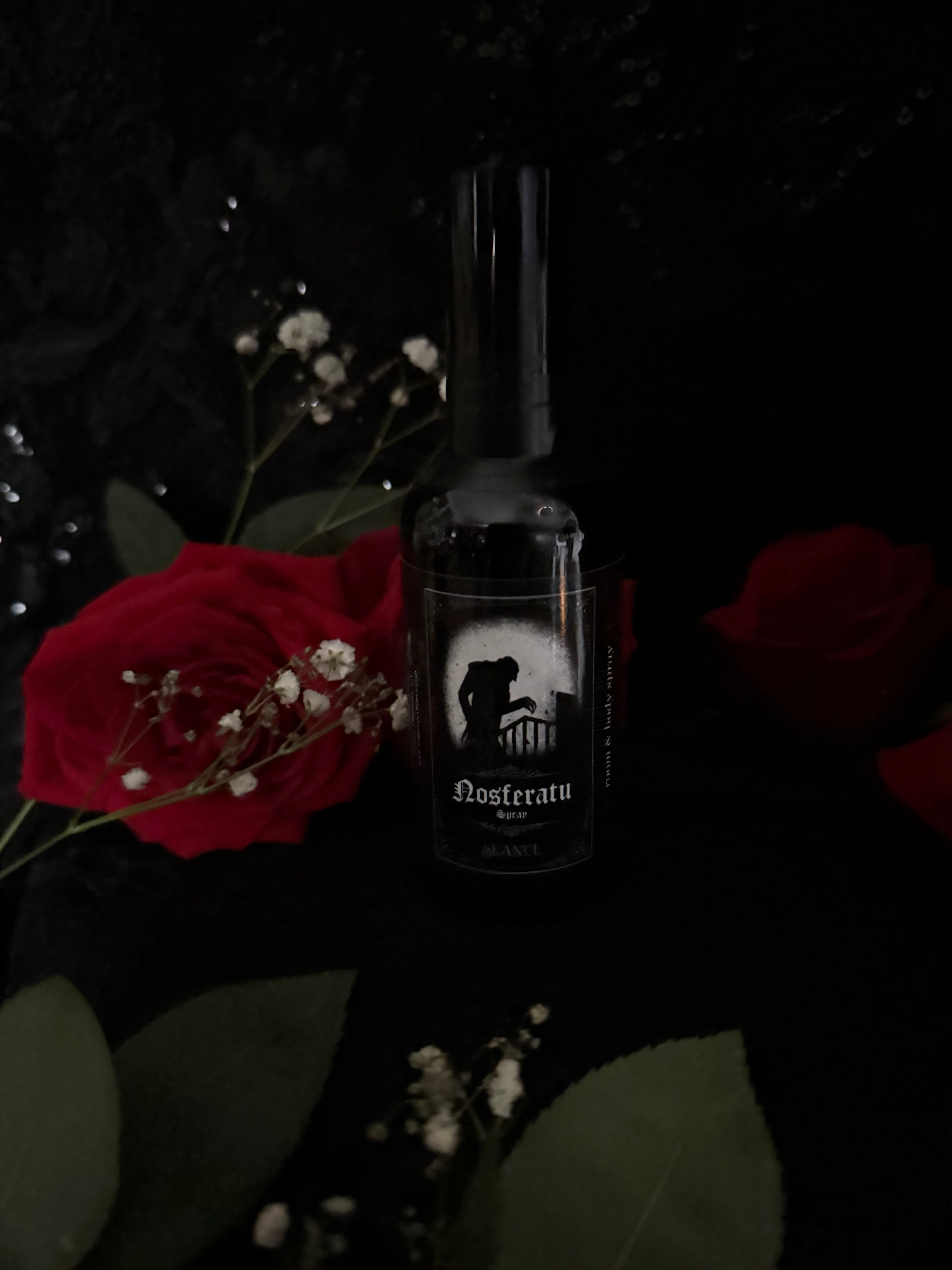 Nosferatu SPRAY (incense, stone, wine and roses)