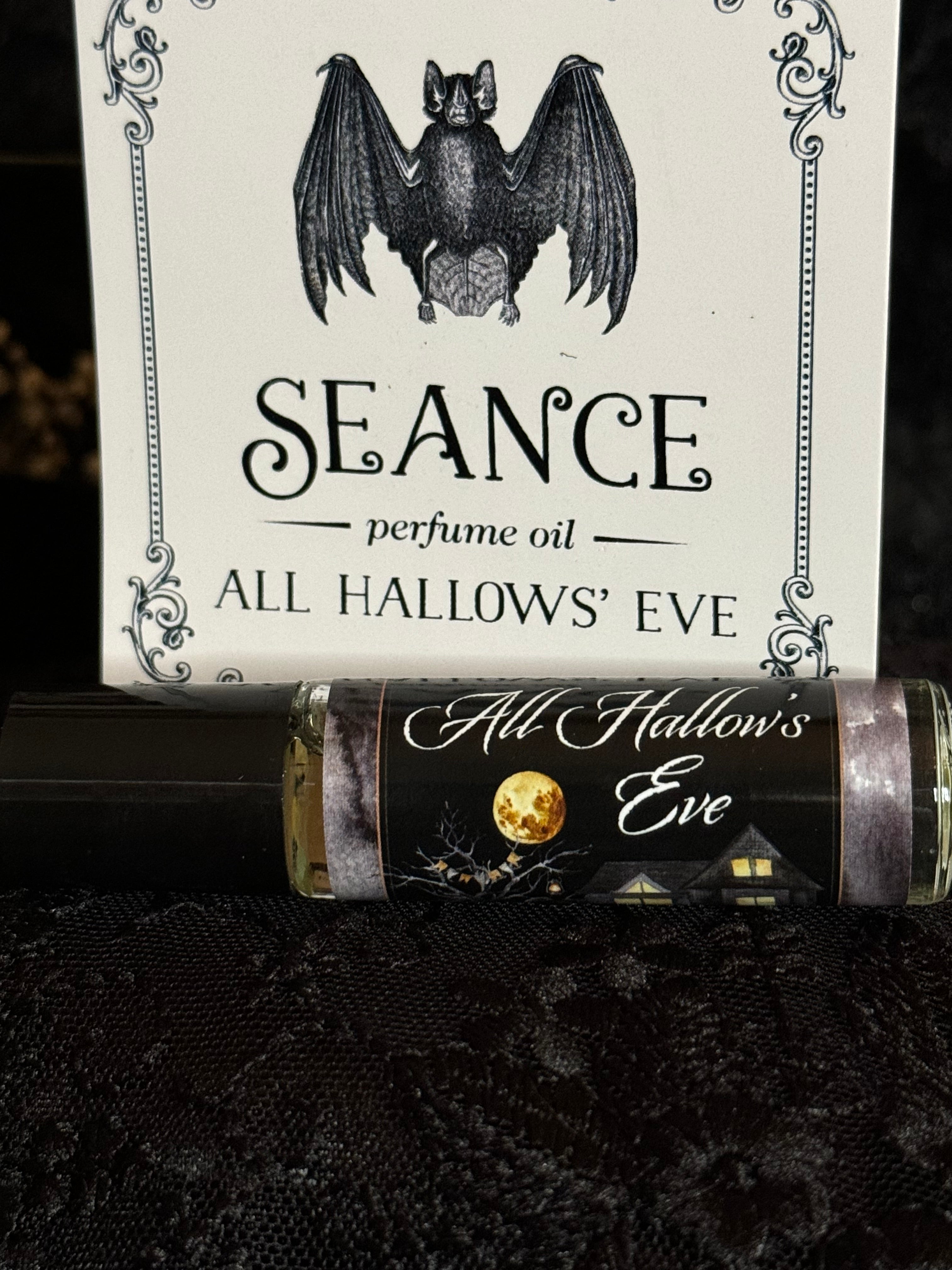 All Hallows' Eve perfume oil (candy corn, fall leaves)