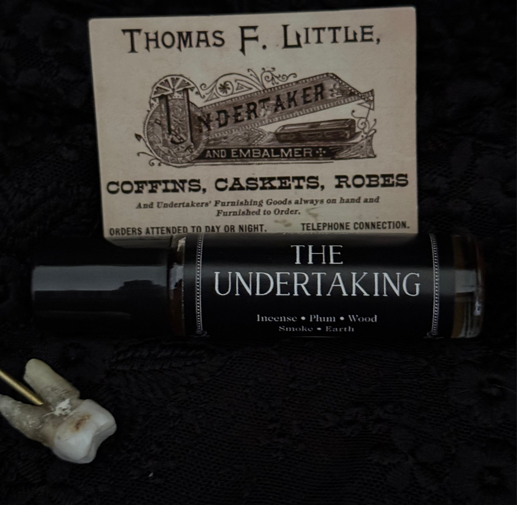 The Undertaking perfume oil (plum, wood, smoke)