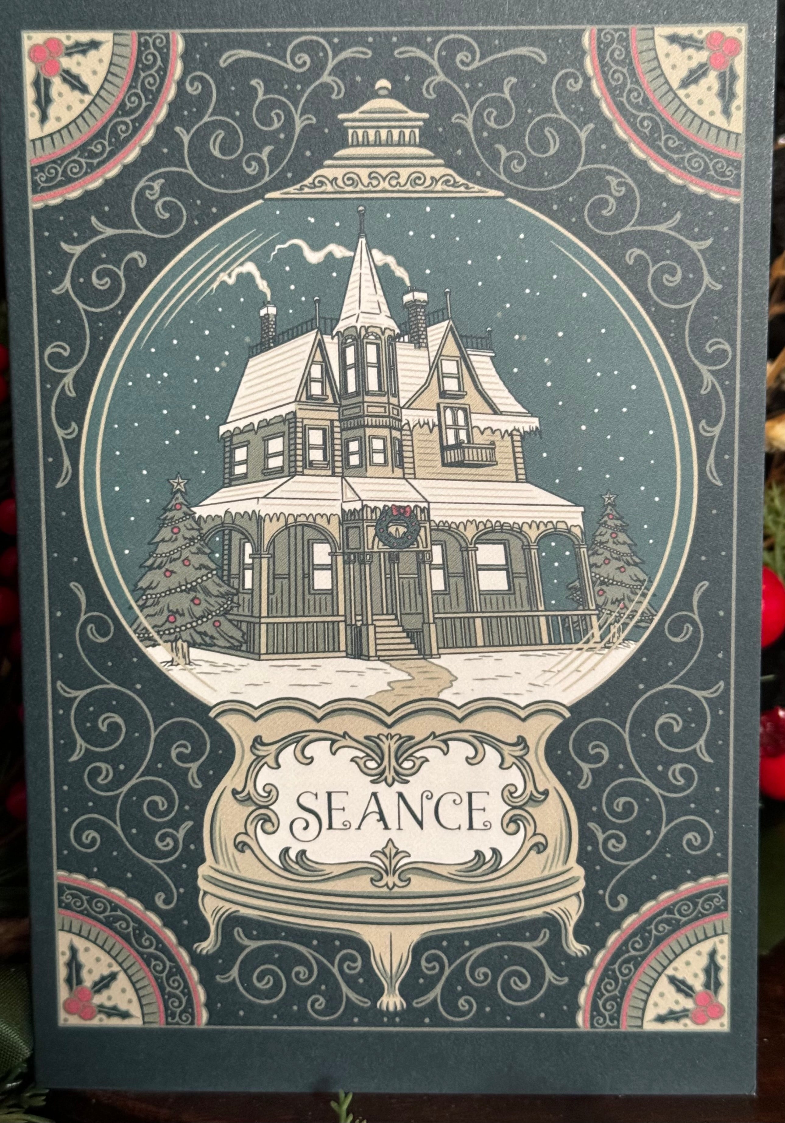 Victorian House holiday card set