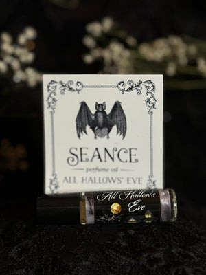 All Hallows' Eve perfume oil (candy corn, fall leaves)