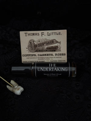 The Undertaking perfume oil (plum, wood, smoke)