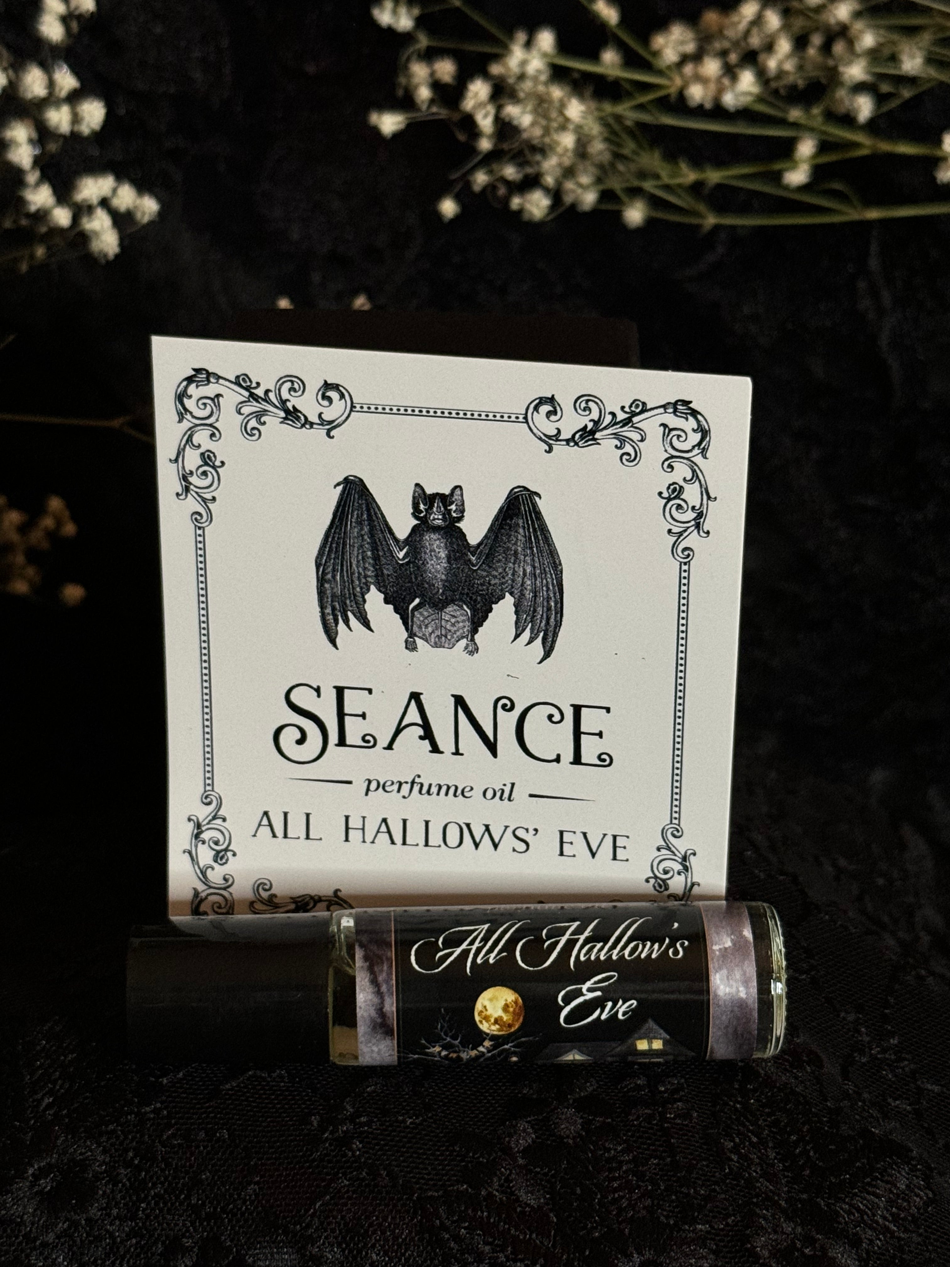 All Hallows' Eve perfume oil (candy corn, fall leaves)