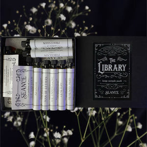 The Library- large sample pack (all current scents)