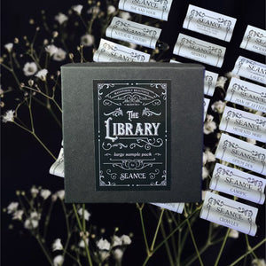 The Library- large sample pack (all scents)