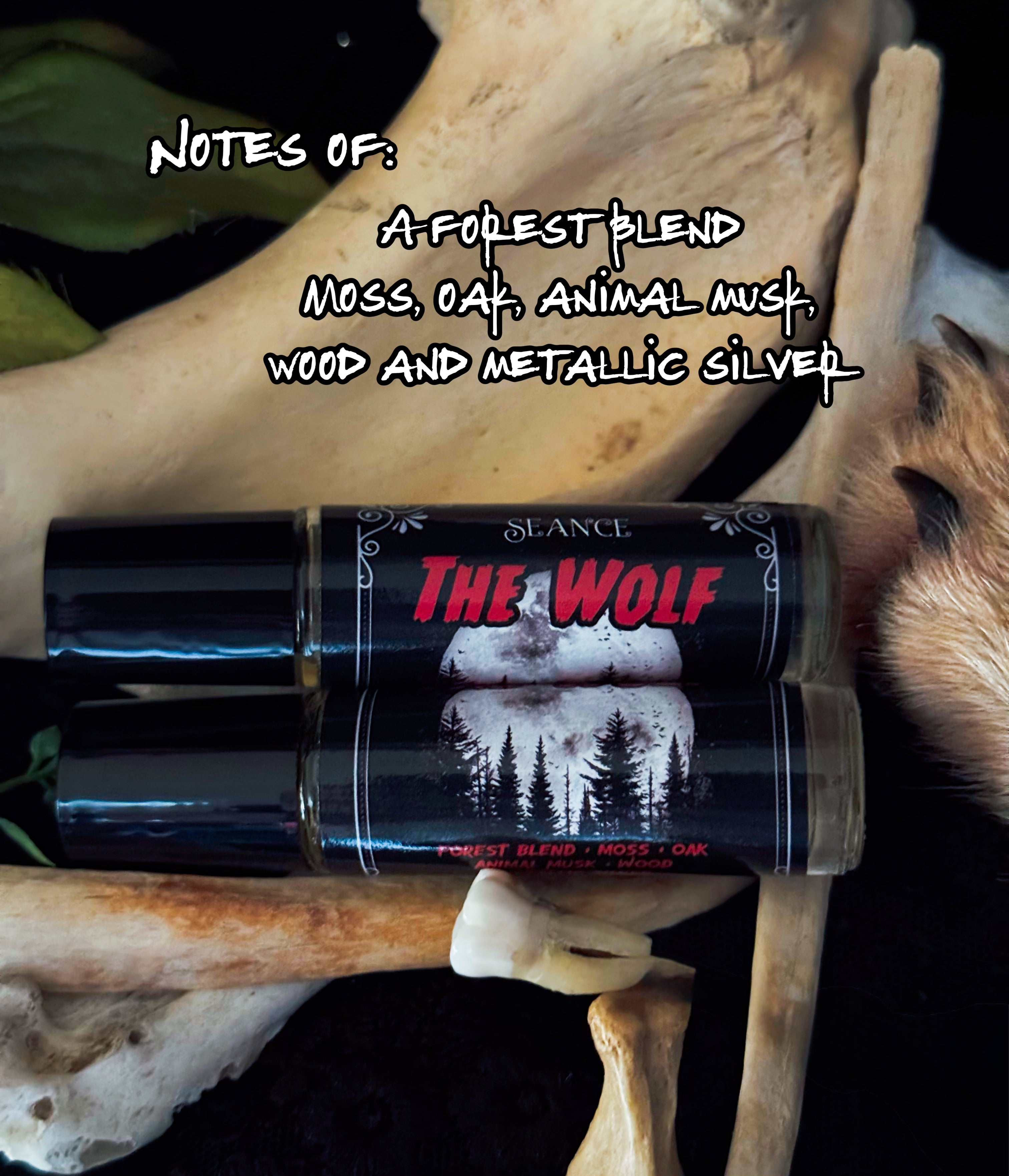 THE WOLF (forest, deep musk, wood)