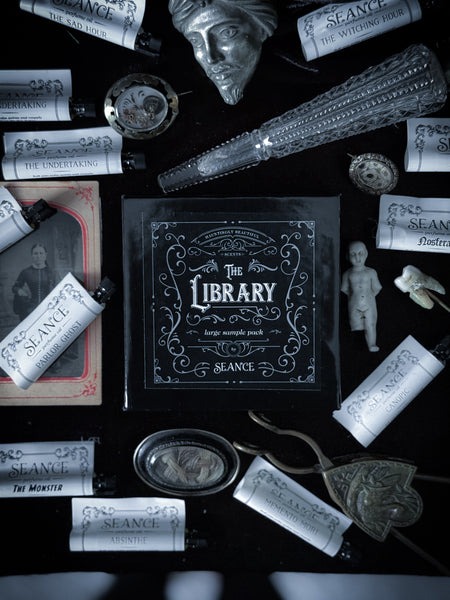 The Library- Sample Pack Of All Scents - – Seance Perfumes