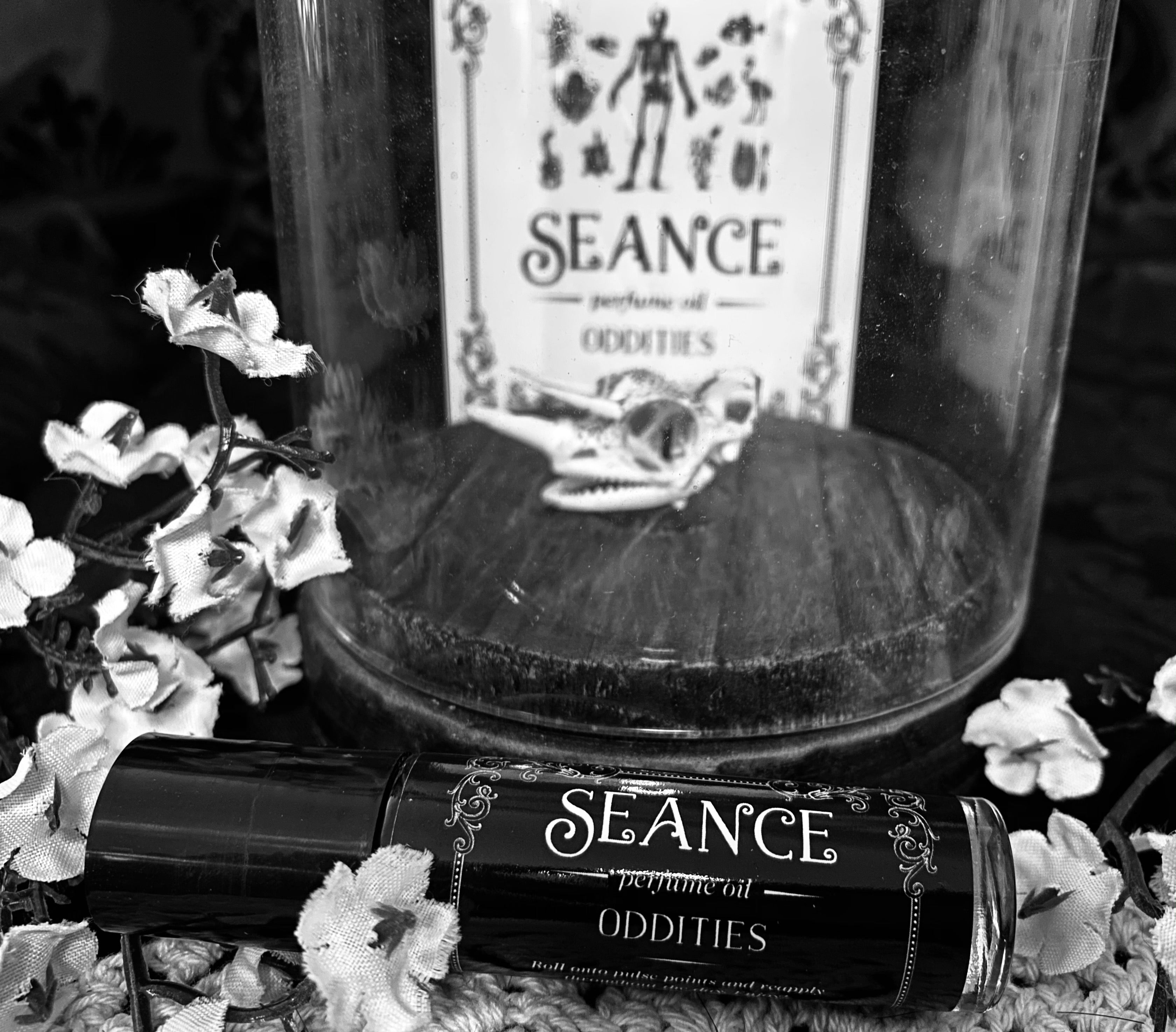Oddities Perfume - (white amber, jasmine and musk)
