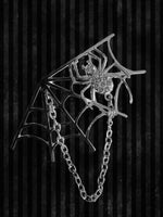 Vintage inspired Spider Brooch