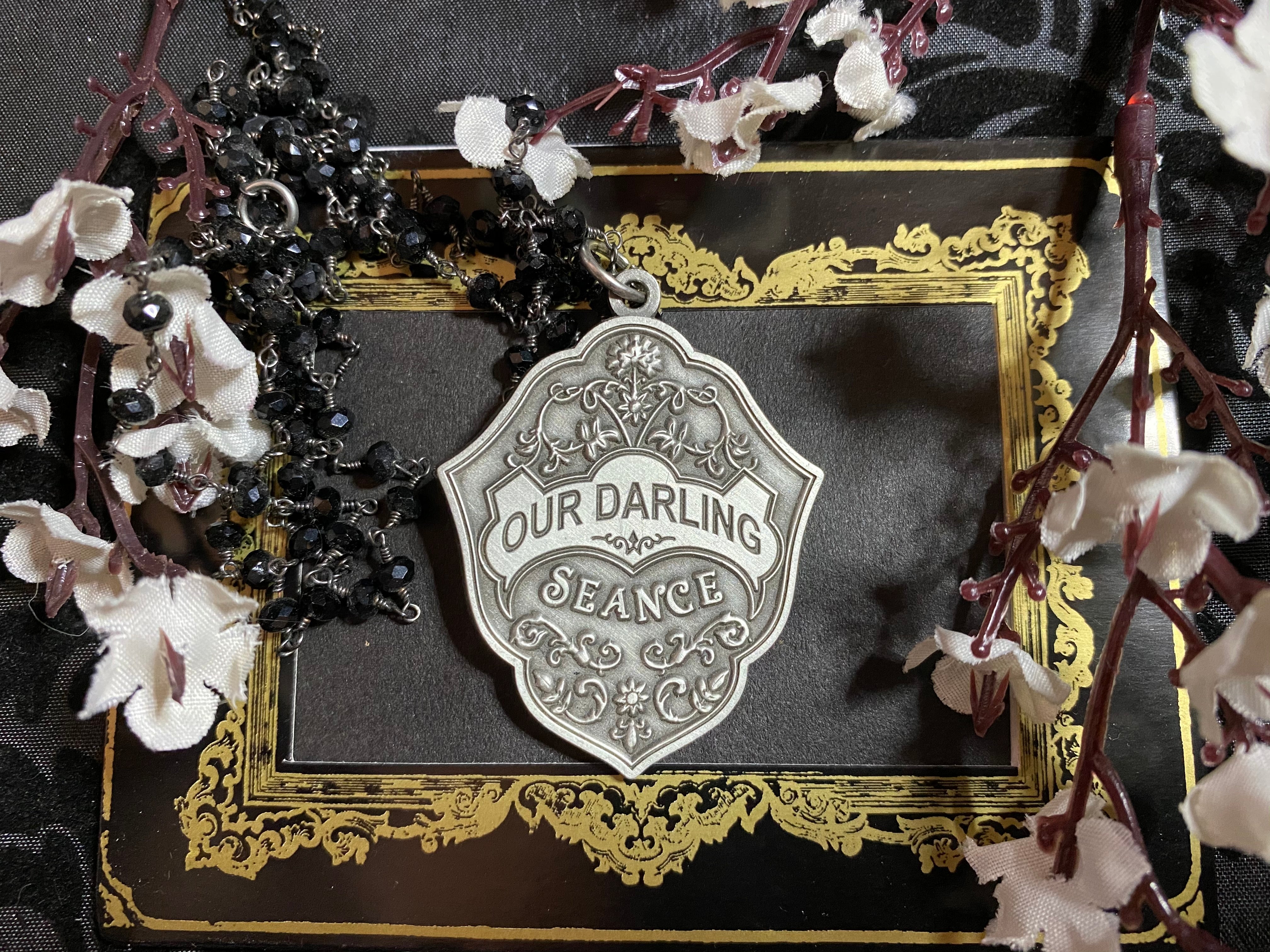 Our Darling Casket Plate necklace